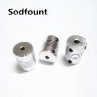 4pcs CNC Motor Jaw Shaft Coupler Flexible Coupling OD 25x30mm D25L30 wholesale Dropshipping 5/6/8/10/12 mm