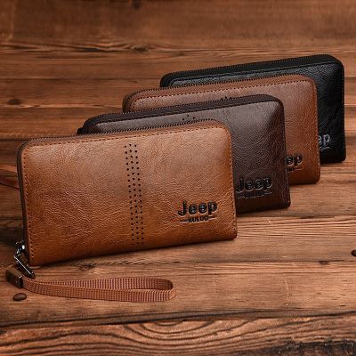 （Layor wallet）กระเป๋าสตางค์ผู้ชายมีกำลังมาก39; S กระเป๋าถือคลัทช์ลำลองแบบเป็นแอ่งกว้างกระเป๋าเงินใส่โทรศัพท์ยาวสำหรับผู้ชายดีไซน์ใหม่เอี่ยมหนังปลอมกระเป๋าเงิน