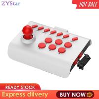 ZYStar Arcade Rocker จอยสติ๊กเกมโทรศัพท์และแท็บเล็ต13ปุ่มสำหรับคอมพิวเตอร์สมาร์ทโฟนคอนโซลเกม