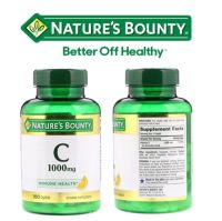 Natures Bounty, Vitamin C, 1,000 mg, 100 Caplets