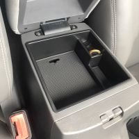 Central Armrest Storage Box For Toyota Hilux 2004-2015 Center Console Bin Glove Tray Holder Case Car Stowing Tidying 2013 2014
