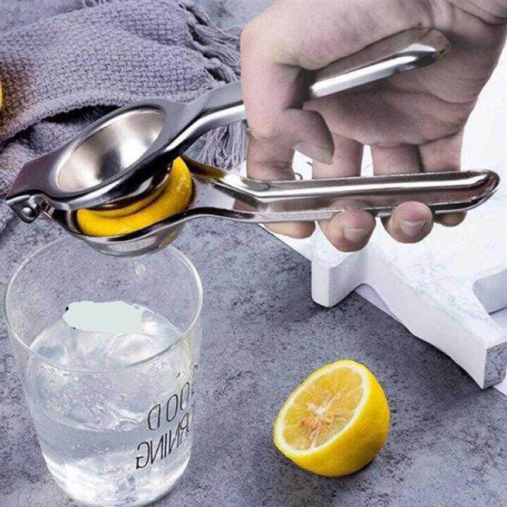 Home Textiles Stainless Steel Manual Hand Press Lemon Squeezer