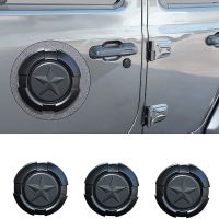 Door Key Jack Trim Cover For 1997-2022 Jeep Wrangler TJ JK JL &amp; Gladiator JT, Pentagram