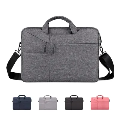 New Laptop Bag 13.3 14 15.6 Inch Waterproof Notebook Case Sleeve For Macbook Air Pro Computer Cover Handbag Women Men Briefcase