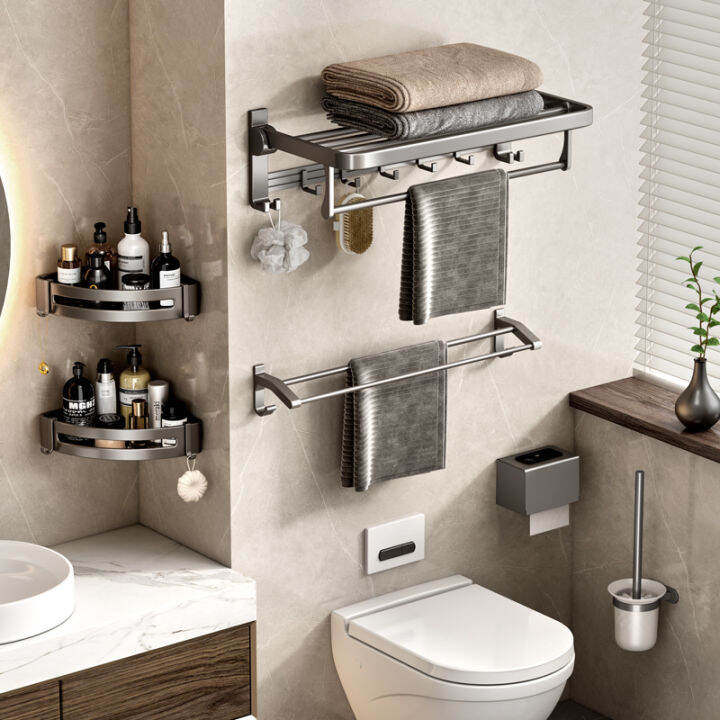 gun-ash-towel-rack-bathroom-space-aluminium-punch-free-bathroom-rack-wall-mounted-bathroom-towel-rack-wub