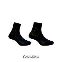 CALVIN KLEIN ของเรา. Q4538» CALVIN ถุงเท้าข้อสั้น ผ้าฝ้าย ลายจุด สไตล์ธุรกิจ สําหรับผู้ชาย