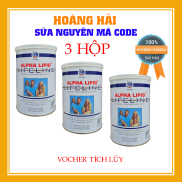 CHÍNH HÃNG COMBO 3 HỘP Sữa Non Alpha Lipid 450g New Zealand Vocher Tích Lũy