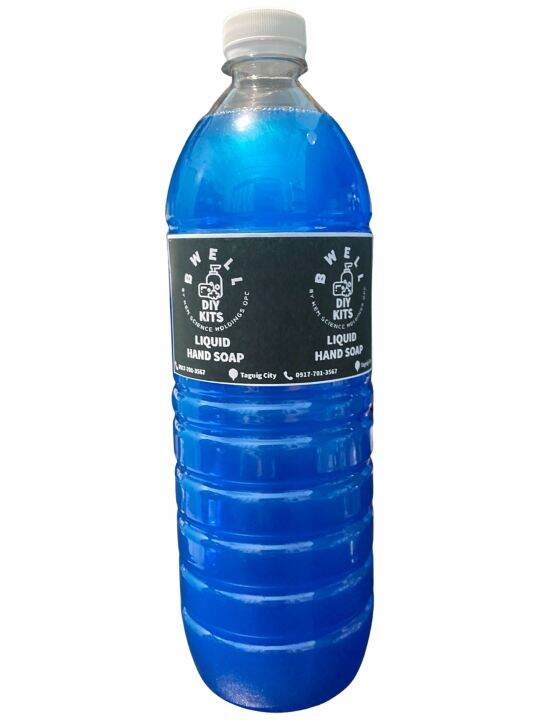 Eeddoo Dermalize Blue Soap - 1 Liter Professionelle Reinigungslotion Für Tattoos Mit Aloe Vera