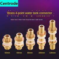 1/2 inch copper joint upper and lower water pipe joint water tower bucket pool opening hole water outlet joint fitting