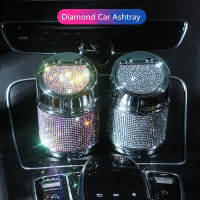 New Colorful Rhinestones Full Diamond Creative Alloy Female Fashion Car Interior Ornament Car Ashtray