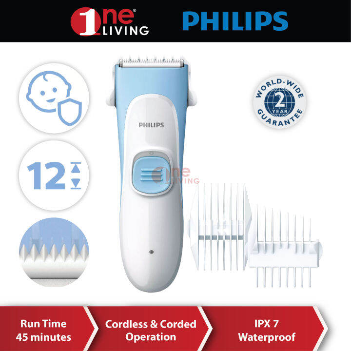 Philips Kids' Hair Clipper HC1055 (HC1055/15) | Lazada