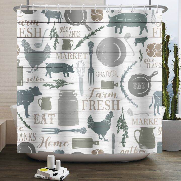 farmhouse-rustic-shower-curtain-vintage-country-shower-curtains-for-bathroom-wood-farmhouse-bathroom-decor-waterproof-washable