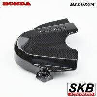 MSX GROM ฝาครอบโซ่  อะไหล่แท้เบิกศูนย์ เคฟล่าร์ ฟิล์มลอยน้ำ จากโรงงาน SKB ACCESSORIES OEM ผลิต ลายไม้ ลายเคฟล่าร์ ให้กับค่ายรถยนต์ อะไหล่แต่งGROM