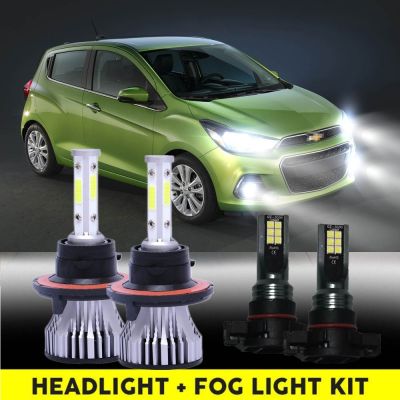 ชุดไฟสปอตไลท์ Led สําหรับ Chevrolet Spark 2016 2017 9008 5202 2PCS