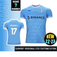 （Can Customizable）22-23 Lazio Home Jersey Football Jersey（Adult and Childrens Sizes）