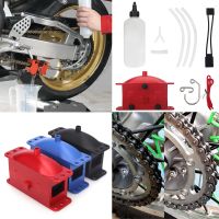 ♕ Motorcycle Chain Cleaning Lube Device Lubricating Kit Set For Kawasaki Versys 1000 300X 650cc Vulcan s Klr 650 1000