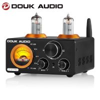 Douk Audio HiFi Vacuum Tube Power Amplifier Bluetooth 5.0 Stereo Receiver USB DAC COAX/OPT Digital Audio Amp VU Meter 100W 100W