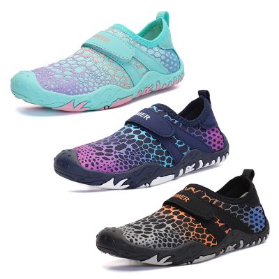 Children Beach Quick Diving Shoes Boy Qianjiang Swimming Shoes Girl Indoor Fitness Floor Shoes Bathroom Shoes 25-35