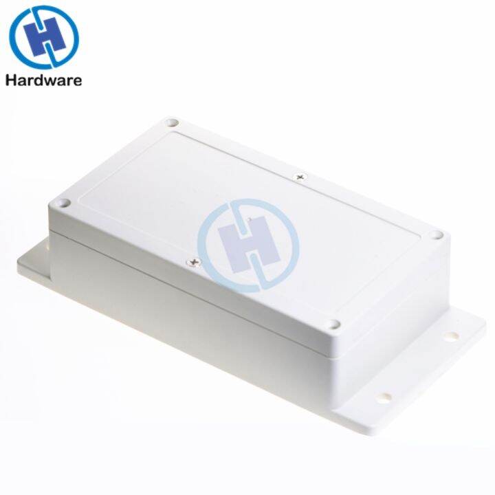 white-waterproof-power-junction-box-plastic-electronic-project-instrument-enclosure-case-158mmx90mmx46mm