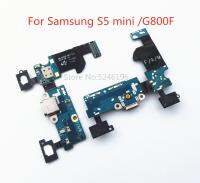 Untuk USB Samsung Galaxy S5 Mini G800F ช่องเสียบไมค์ลอยช่องสายแพแจ็คหูฟังแบบยืดหยุ่นเครื่องเสียง