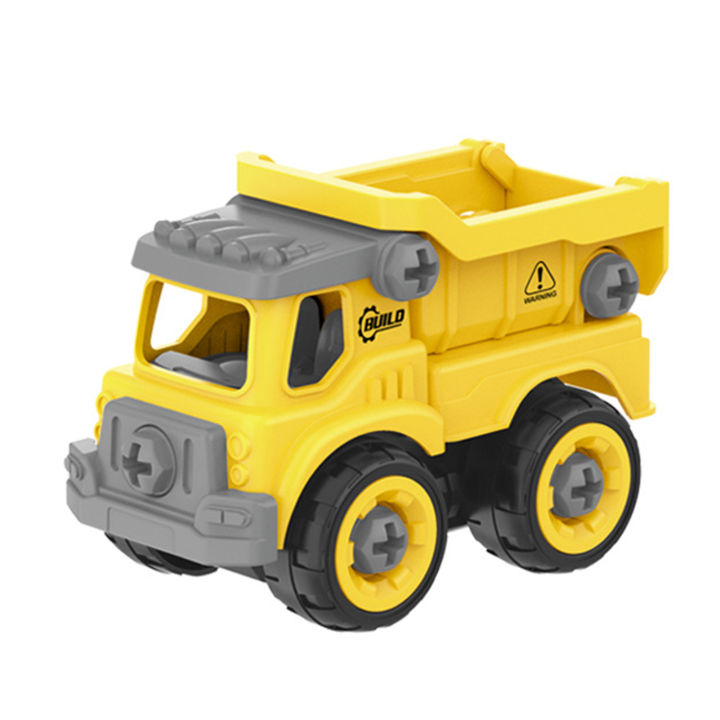 sanwood-ไม้พาย-ของเล่นวิศวกรรมถอดประกอบได้สำหรับเด็ก-รถก่อสร้างพลาสติกของเล่นถอดประกอบได้ง่าย