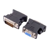 1 To 1 DMS-59 DMS59 59Pin DVI Male Ke 1-Port VGA Female Video Y Splitter Kabel Pendek 1 PC To 1 MONITOR