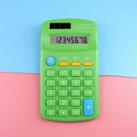 Desktop Calculator Battery Powered Pocket Calculator Portable Big Button Business 8-Digit Mini Calculator Accounting Tool Calculators