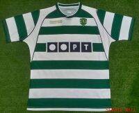 เสื้อกีฬาสำหรับผู้ชายลาย Lisbon Kaus Sepak Bola โรนัลโด้ทรงจำแบบไทย