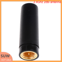 ? SUW 1PC 2.4GHz 2DBI เสาอากาศ MINI SHORT 2.75CM Rubber Aerial SMA Mal