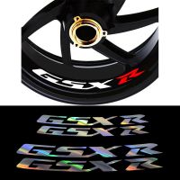 4 x For suzuki gsxr gsx-r 600 750 1000 motorcycle wheel rim Vinyl Reflective Body Decorative Stickers Decals