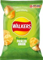 Pickled Onion Crisps Walkers 32.5 G.