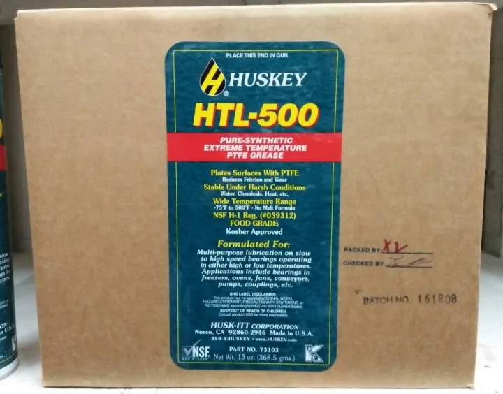 HUSKEY HTL-500 High Temperature FOOD GRADE GREASE with HALAL, KOSHER ...