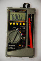 【COD】SUNWA ดิจิตอลมัลติมิเตอร์ โอห์ม Digital Multimeter รุ่น CD800aโวลต์มิเตอร์ เครื่องมือวัดกระแสไฟฟ้า พร้อมจอ เครื่องมือวัด