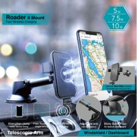 CAPDASE ROADER II FAST WIRELESS CAR CHARGING MOUNT TELESCOPIC ARM