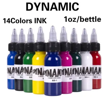 DYNAMIC Permanent black tattoo ink Professional Black Tattoo Ink For Body  Painting Art Natural Plant Micropigmentation Pigment