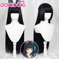 ในสต็อก Ya วิกผมเกม Z Enless โซนศูนย์ DokiDoki คอสเพลย์วิกผมผู้หญิงสีดำยาววิกผมทนความร้อนสังเคราะห์คอสเพลย์ Ya วิกผม