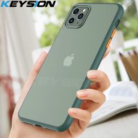 【16- digits】เคสกันกระแทก KEYSION สำหรับ iPhone 11 11 Pro Max SE 2020ใหม่โปร่งใส Matte โทรศัพท์ฝาหลังสำหรับ iPhone XR XS สูงสุด8 7 Plus