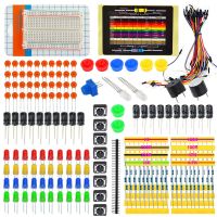 【YD】 Generalduty Starter Parts  for W/LED / Wires Breadboard  white Box 11 Projects(online)