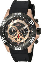 Invicta Mens 21740 Aviator Analog Display Quartz Black Watch