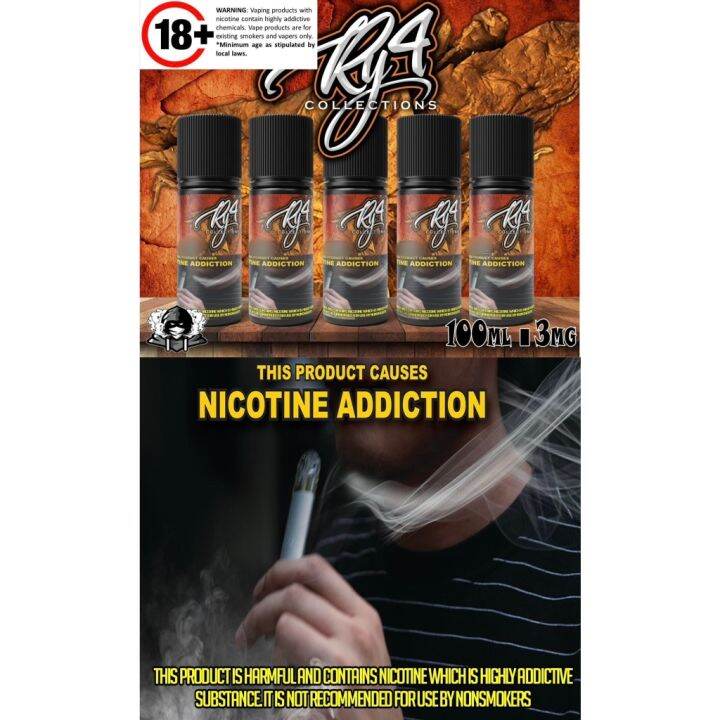 RY4 Collections 100ml Juice 3mg Low Strength High VG Legit Lazada PH