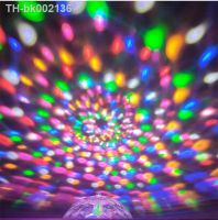 ✕ seven color LED rotating lamp magic ball bulb household KTV flash indoor room colored lamp bounty stage lamps Effect Projector