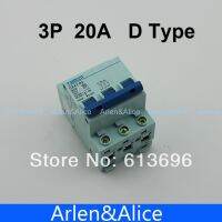 3P 20a D Type 240V/415V เบรกเกอร์ Mcb 4เสา