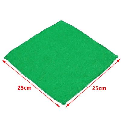 10pcs Microfiber kitchen Washcloth Auto Car Care Green Towels Cleaning Tool New