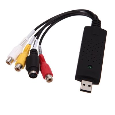 ▫ Zeadow USB 2.0 Video Capture Adapter VHS To USB Converter PC Adapter TV Audio Video DVD USB 2.0 VHS VCR TV To DVD Converter
