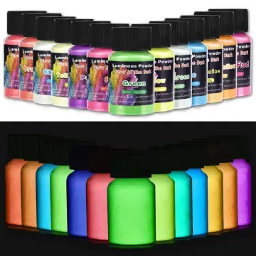 Skin Safe Glow Powder for Art Craft Nail Acrylic Paint Epoxy Resin Pigment  Luminous Powder - China Phosphorescent Pigments, Glow in The Dark Pigment