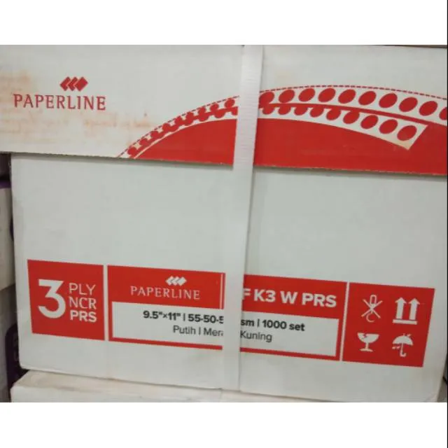 Continuous Form 3 Ply PRS ( Bagi 2 ) 9.5" X 11" L 1000 Sets L 3000 ...