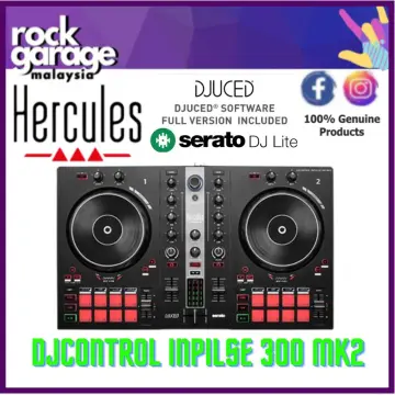 Hercules DJControl Mix DJ Software Controller with Algoriddim djay App