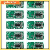 GOTORADE 10pcs RCWL-0516 Rcwl 0516เซ็นเซอร์เรดาร์ไมโครเวฟ เซ็นเซอร์ของมนุษย์ เครื่องตรวจจับการเหนี่ยวนำอัจฉริยะ โมดูลสวิตช์เหนี่ยวนำ Arduino สำหรับเด็ก