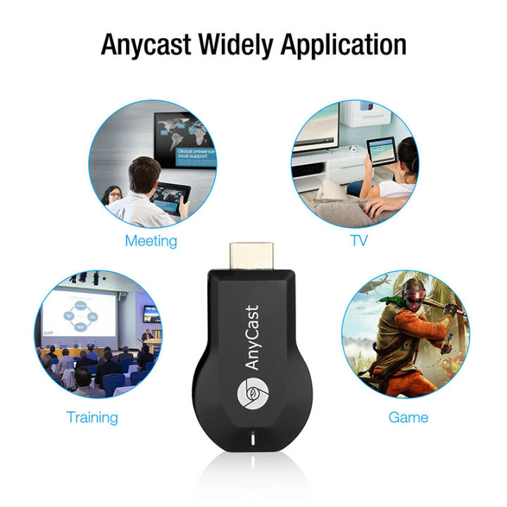 anycast-m12-plus-m9-plus-1080p-wireless-tv-stick-wifi-display-dongle-hdmi-compatible-receiver-media-tv-stick-dlna-airplay-miracast-เชื่อมต่อมือถือขึ้นทีวี-รองรับ-iphone-ipad-google-chrome-google-home-