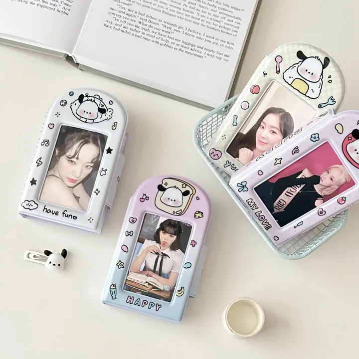 kawaii-original-design-dog-kpop-photocard-collect-book-idol-photo-card-holder-button-3-inch-photo-album-album-school-stationery